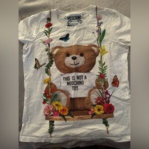 Moschino Teddy Bear Floral T-Shirt